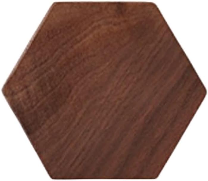 Black Walnut Tea Pad Ceremony Kung Fu Saucer Wooden Insulation Coaster