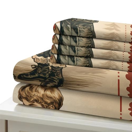 Housse de couette Noël en microfibre douce avec fermeture éclair - 6