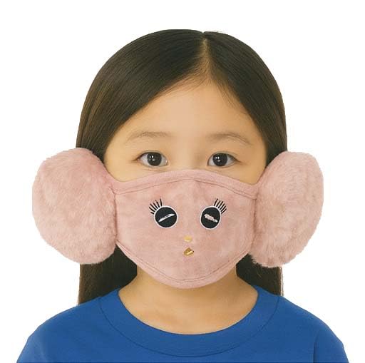 Warm Winter Face Mask with Plush Ear Muffs for Kids | Comfortable & Reusable | Boys & Girls (3–10 Years) | Pack of 1-image-44