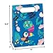 Fun Express - Tropical Toucan & Parrot Paper Bags for Party - Party Supplies - Bags - Paper Gift W & Handles - Party - 12 Pieces