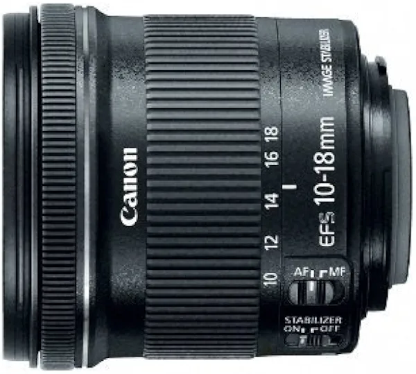 Canon EF-S 10-18mm f/4.5-5.6 IS STM Lens (Renewed)