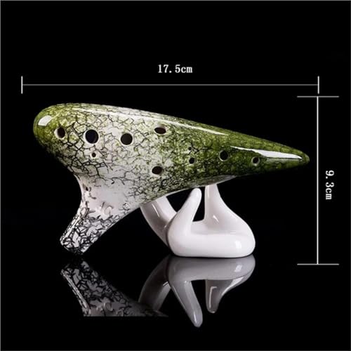 Ocarina alto en céramique à 12 trous pour débutant et passionné - 5