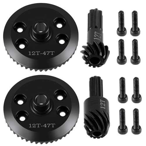 Engrenage différentiel 12T 47T pour éliminer la casse sur Traxxas 1/16 Truck