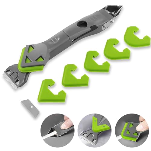 Revolex Silicone Remover Tool - Professional Sealant Removal | Easy & Efficient | Versatile & Reusable | Ideal for Bathrooms Kitchens Floors Caulking and Smoothing Sealants | Grout Remover