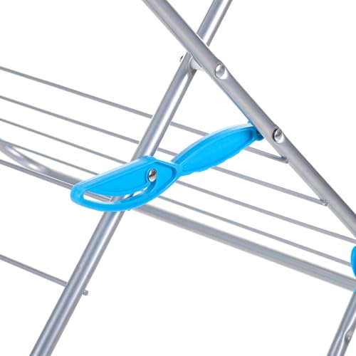 Minky Easy Loader Indoor Airer with 18 m Drying Space, Metal, White - Image 7