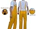 RainRider Rain Suit for Men Women Leathercraft Rain Gear Heavy Duty 3-Piece Commercial Rain Jacket with Bib Pants Overall（Yellow,X-Large）