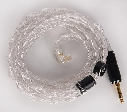 �yJSHiFi-Moonbeam�zQDC3.5mm���P�[�u�� �É͓��⃁�b�L���� ����QDC�C���z���A�b�v�O���[�h�P�[�u�� 3.5mm�X�e���I�C���t�H�������P�[�u�� (��, QDC3.5mm)