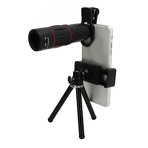 Kit Obiettivi 4 In 1 Per Telefono – 28X Tele, 198° Fisheye, 0.6x Grandangolare, 20X Macro, Con Treppiede