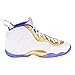 Nike Kid's Little Posite One GS White/Blue 644791-103 (SIZE: 6Y)