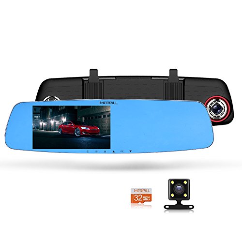 Rear View Mirror Dash Cam 5.0