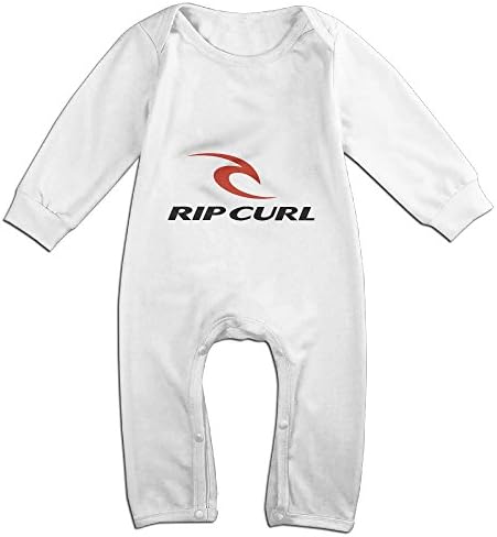 Cute Rip Curl Logo Climbing Clothes For Toddler White