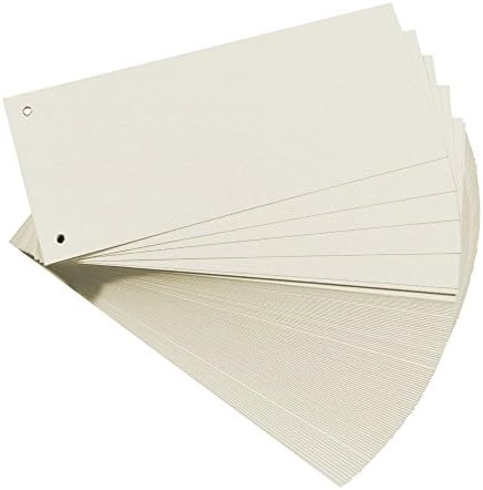 Herlitz 10843480 Przekładki Oddzielające A4, Zestaw 100 Sztuk, Niebieski