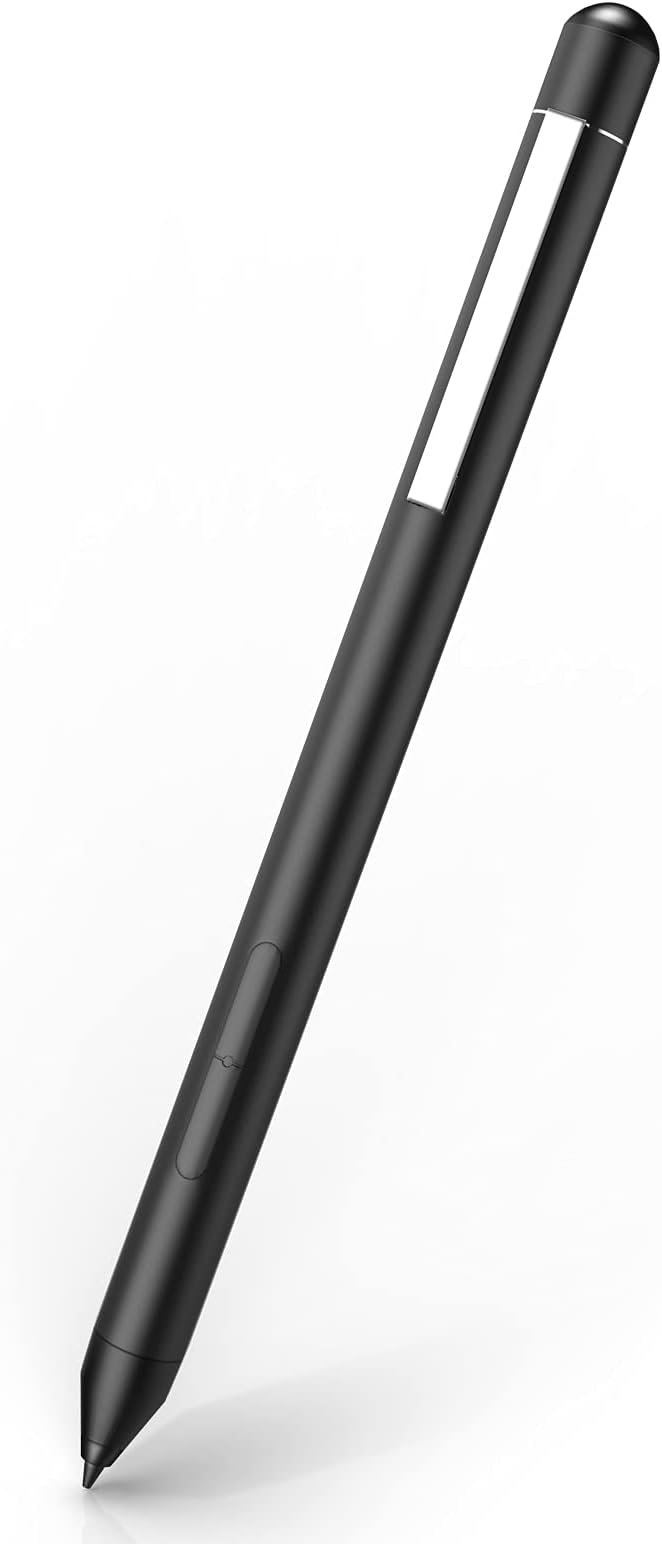 tesha Active Pen For Dell Inspiron 5400/5406/5410/7300/7306/7405/7500/5485/5482/5490/5491/7390/7391/7590/7586/7386/5485, Latitude 3120/7220/3390 Laptop (Check Compatible List Before Purchase), Black