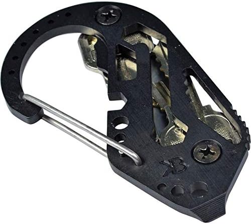 KeyBinerKey Biner Aluminum Black Key-and-Phone-Tools
