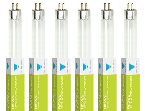 (6 pcs) F8T5/WW 8W T5 12