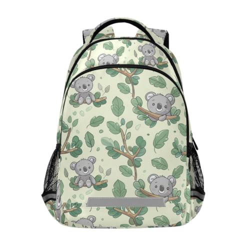 Nander Grey Koala Backpack Waterproof School Bag Travel Laptop