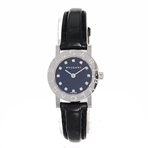 BVLGARI(ブルガリ) BB23SL/12 12Pダイヤモンド ブルガリブルガリ 腕時計 ステンレススチール/革 レディース (中古)