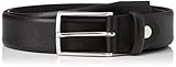  Calvin Klein Justin  2 Saffiano Adjustable Belt Cinturón, (Black), 95 cm para Hombre