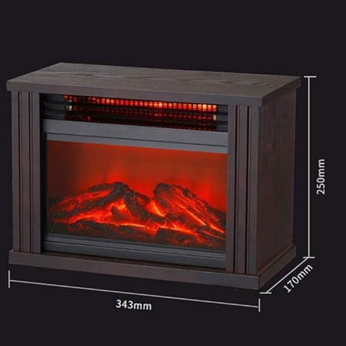DEKOQ Electric Fireplace Heater, Electric Fireplace Electric Stove