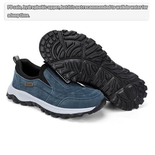 Ideacloth Shoes for Men, Outdoor Comfort Orthopedic Non Slip Hiking Walking Loafers Sneakers Women2
