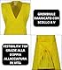 Siry Work Kasacca Damen-Überwurf, Motiv: Schmetterling, 35 % Baumwolle, 65 % Polyester, hergestellt in Italien, gelb, Einheitsgröße