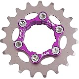 自転車 バイク シングル スピード フィクシー カセット コグ 17T/18T/19T/20T/21T/22T/23T 固定ギア コンバージョン キット Shimano 10/11 スピード HG フリーハブに対応 マウンテンバイク ロードバイク 17-32T フリーハブ ハブ リフィット パーツ 全8種