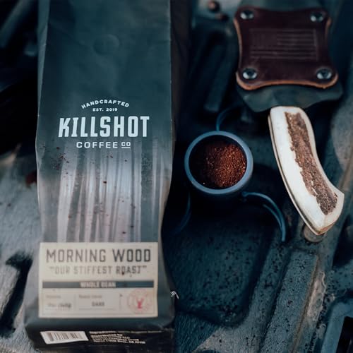 Killshot Coffee Whole Bean - Bolsa de 12 oz, Tostado Oscuro miniatura 4