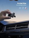 Lamicall Car Phone Holder, Air Vent Clip Mount - Universal Cell Phone Stand Holder Hand Free Cradle, for iPhone 17 16 15 Pro14 13 12 Pro Max Mini XS XR Plus SE, All 4.7-6.5'' Smartphone, Black
