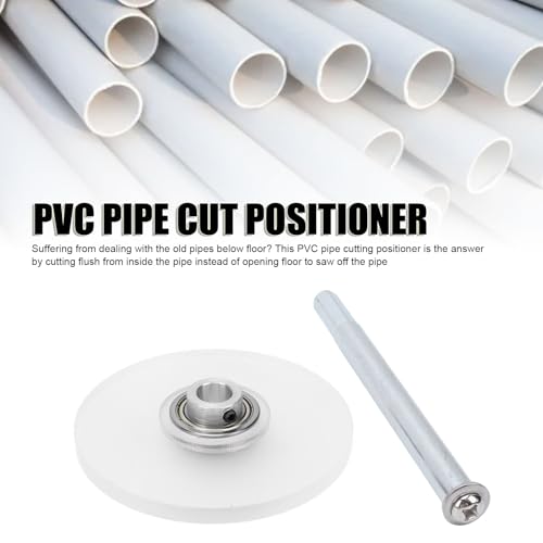 LOCADENCE Inside Pipe Cutter for PVC Pipe, Cutting Positioner, Adjustable Depth Inside Internal PVC Pipe Cutter Tool, Plastic Tube Cut Positioning Set, Plumbing Tools
