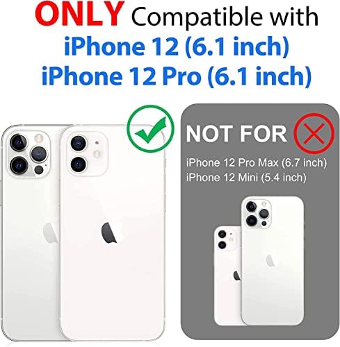 SPORTLINK for iPhone 12/12 Pro Waterproof Case - Shockproof Heavy Duty Front and Back Cover with [Built in Screen/Camera Protector] 360 Full Body Protective [Dustproof][IP68 Underwater]-Black