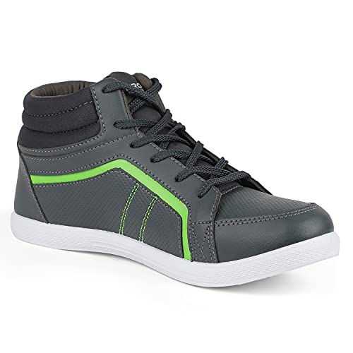 Image of Pro Men Grey Sneakers - UK 10
