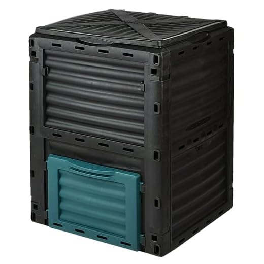300L Outdoor Garden Compost Bin Eco Friendly Organic Waste Converter