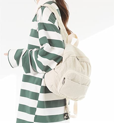 Image of MaxxCloud Vintage Denim Laptop Backpack Casual Canvas Daypack Handbag Purse Lightweight Rucksack Shoulder Bag