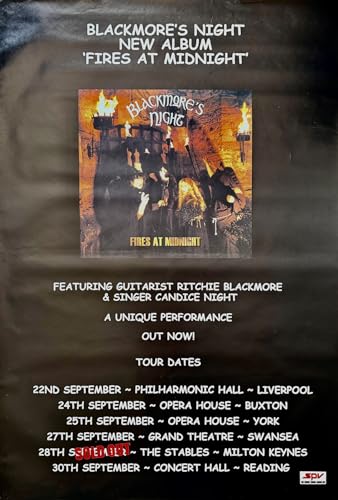 Affiche Blackmores Night 100X150 poster mural musique rock médiéval