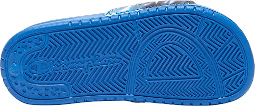 Champion Superslide Tie-Dye (Little Kid) Blue/Black/Multi 11 Little Kid M3