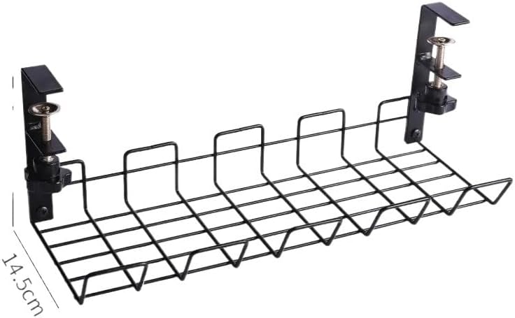 Bandeja de gestión Estante De Almacenamiento Debajo De La Mesa, Bandeja De Almacenamiento, Adaptador De Tira De Alimentación, Estante Organizador,