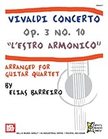 Vivaldi Concerto Op. 3 No. 10 - l'Estro Armonico 0786606754 Book Cover
