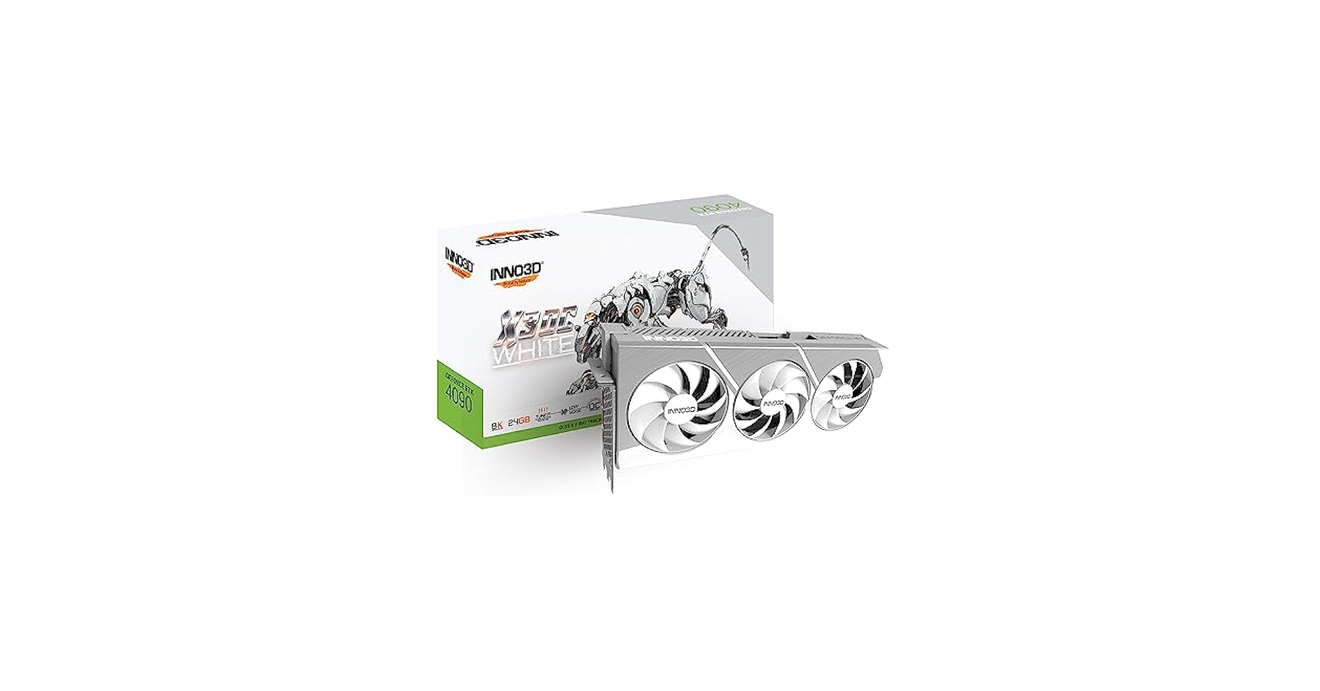 Amazon | Inno3D GeForce RTX 4090 X3 OC WHITE グラフィックス