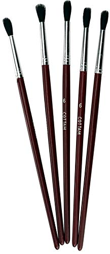 Cottam Brush Touch-Up Paint Brush - Size 6 - Single Brush (PAB00006)