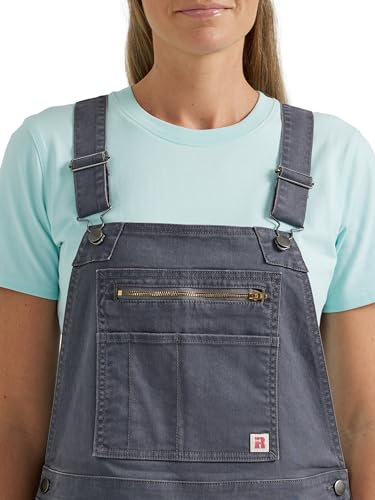Wrangler Work Overall para mujer en color azul marino de algodón resistente 4