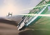 Poster Star Wars Millenium Falcon Faucon Millenium