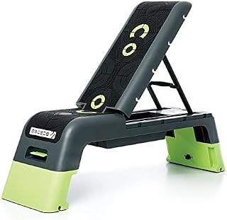 Escape Fitness Deck V2.0 Workout Platform or Adjustable Bench - Black/Green