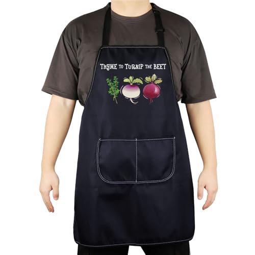 Tablier végétarien végétalien pour cuisiner au quotidien avec style et humour
