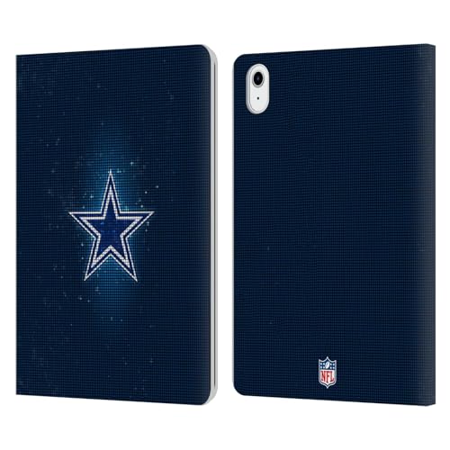 Carcasa cuero iPad Air 2020 funda libro NFL Dallas Cowboys LED art