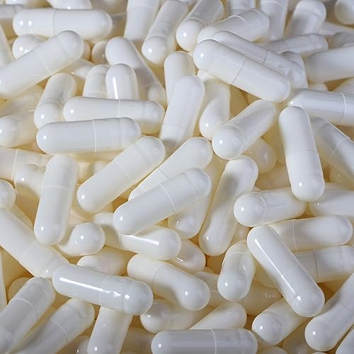 GelatincapsUK 100 Size 00 White Empty Gelatin Capsules Gelatine Hard Pill Cases Self Fill