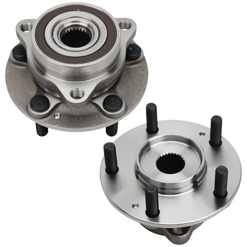 (Pair)DRIVESTAR 51750-F2000 Front Wheel Hub & Bearing Assembly for Hyundai Elantra, Elantra GT, Ioniq, Veloster, Veloster N, for Kia Forte, Niro; Rear 18-23 for Hyundai Kona, Rear 21-22 for Kia Seltos