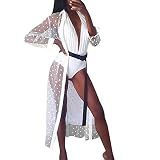 ❥4 TAMAÑOS: S/M/L/XL para ustedes. *Antes de comprar, hay que revisar bien la tabla de medidas(en la imagen de la izquierda) de kimono de playa de mujer por favor.