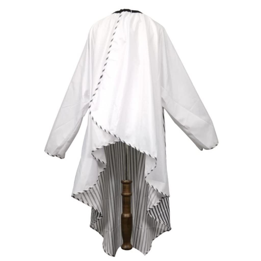 Hair Cutting Cape Sleeves Home Salon Gown Coloring Haircuts Hairdress Shop Barber Accessories(E)