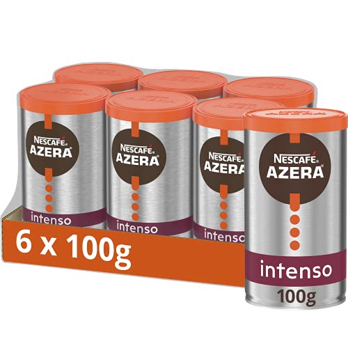 Nescafe AZERA Intenso Instant Coffee 100g (Pack of 6)