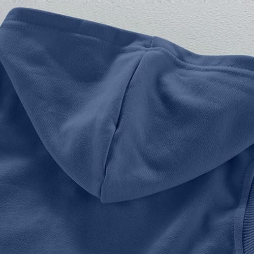 Boys Girls Sleeveless Hoodies Zip Up Hooded Sweatshirts Kids Cotton Vest Jacket Coats Tops with Pockets 3-12 Years2